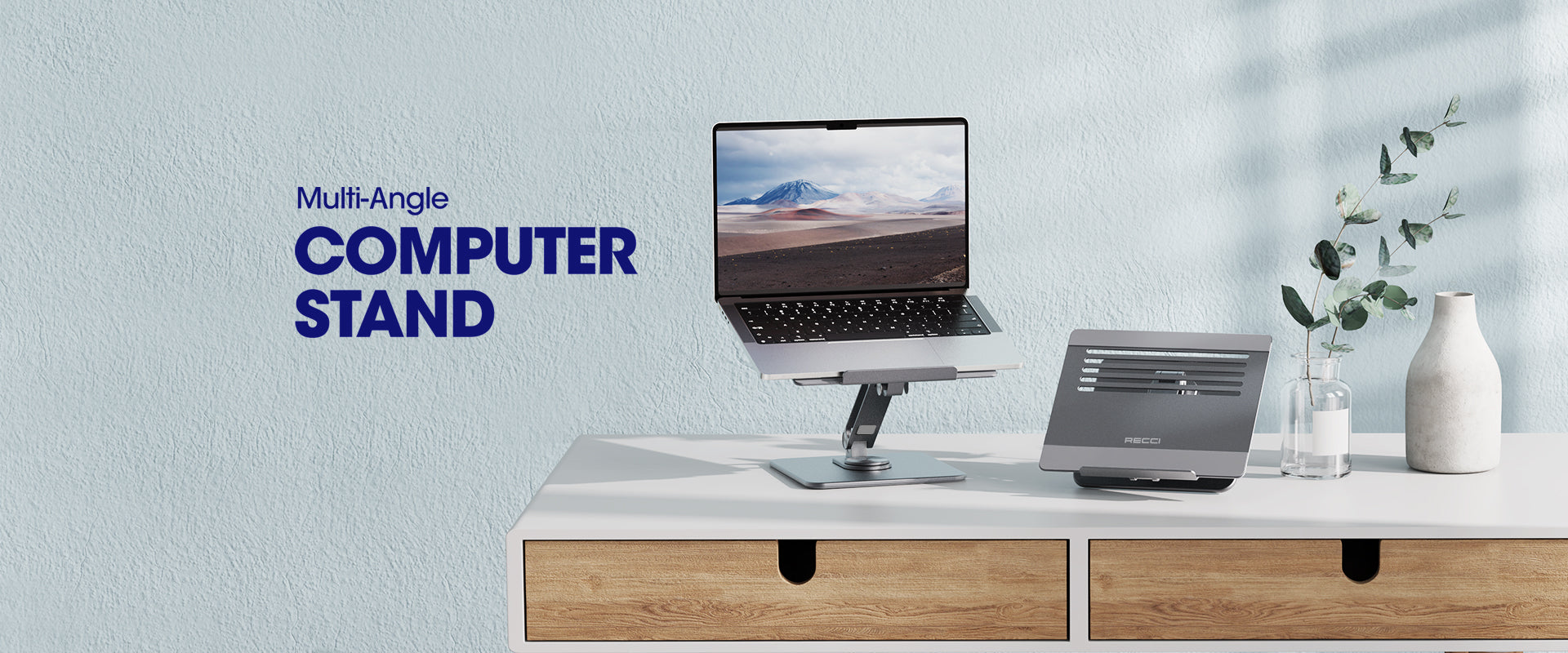 Recci Multi-angle Laptop computers stand RHO-M17