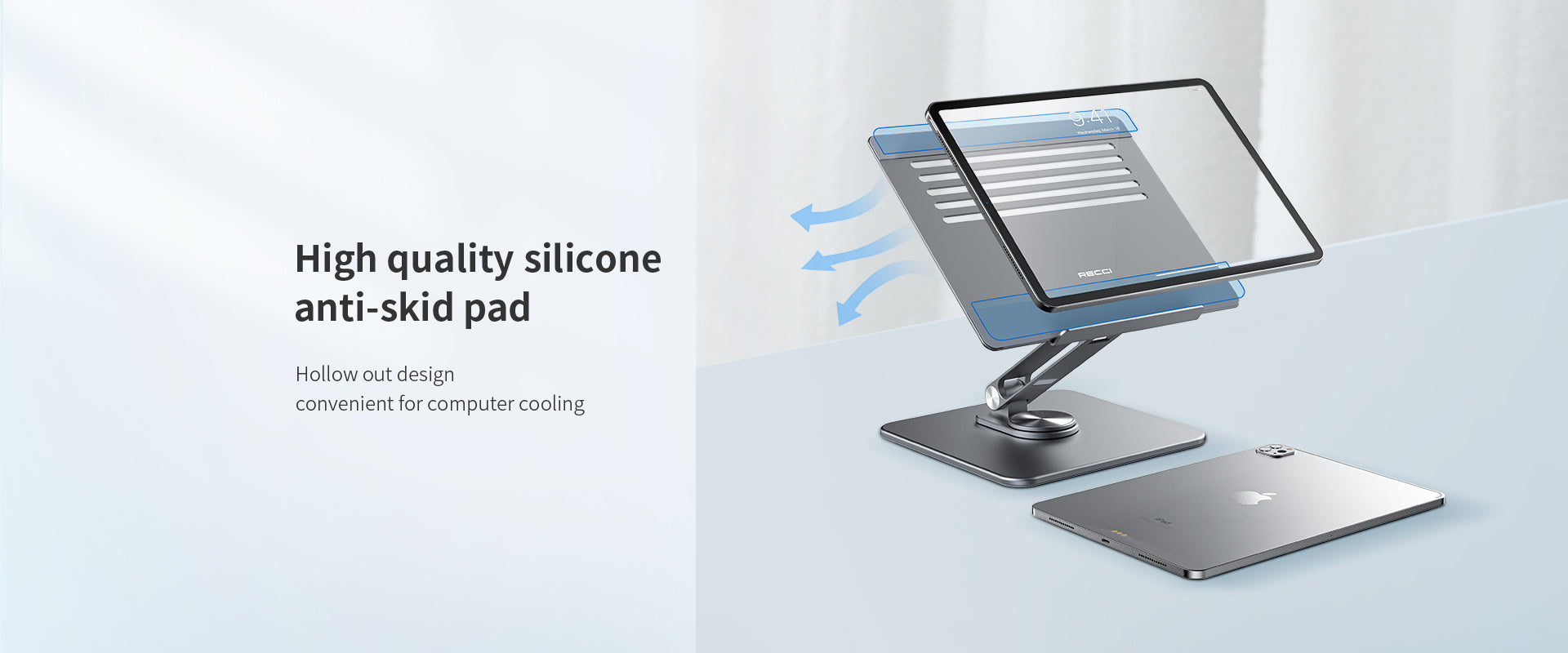 Recci Multi-angle Laptop computers stand RHO-M17