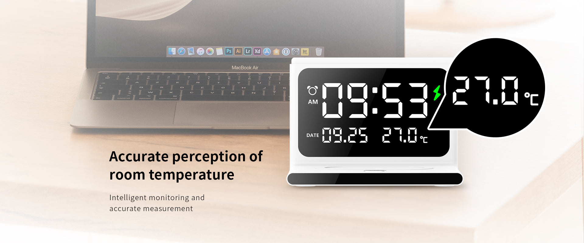 RLS-L12 Perpetual Calendar Wireless Charger