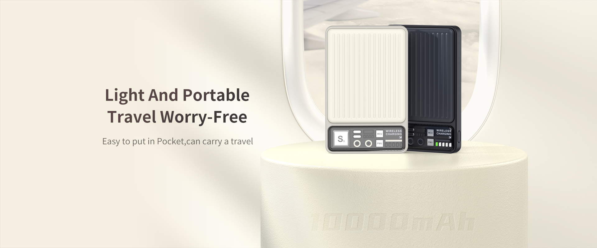 RECCI RPB-W18 22.5W+15W MAGNETIC WIRELESS POWER BANK 10000MAH باور بانك ريتشي