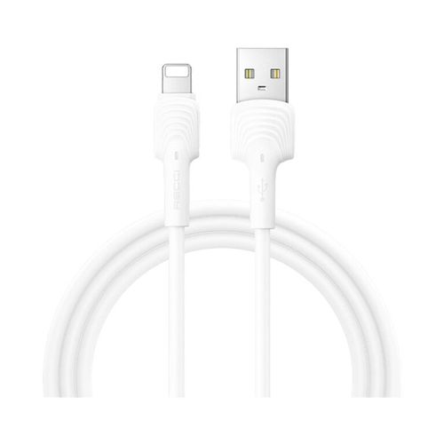 RTC-N26L Lightning cable with USB-A connector, white 2.4A fast charging