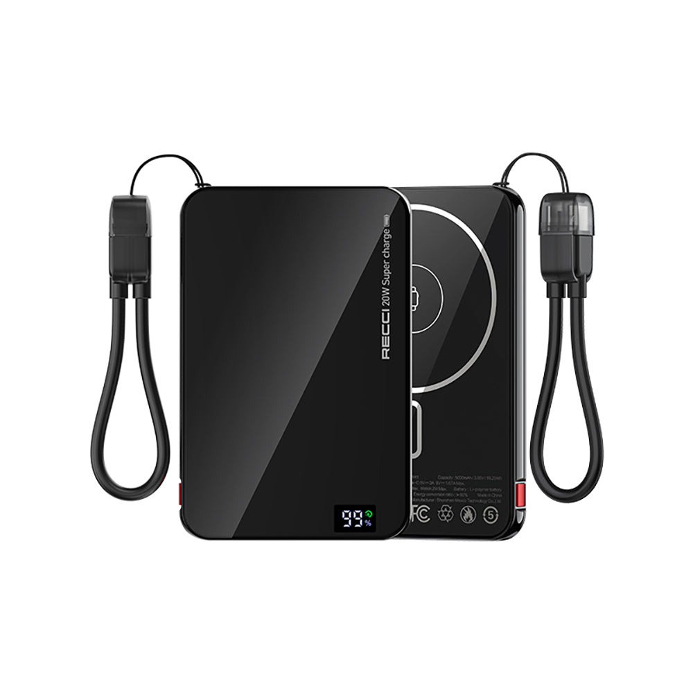 RECCI RPB-W41 PD 20W Ultra Slim 5000mAh Power Bank