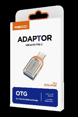 Recci Type-C OTG USB 3.0 TO Type-C RDS-A16C