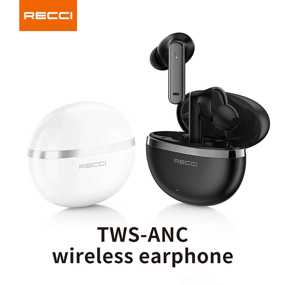 REP-W88 True Wireless Earbuds | ANC, Hi-Fi Sound, Bluetooth 5.3 - سماعات REP-W88 لاسلكية حقيقية | إلغاء الضوضاء، صوت عالي الدقة، بلوتوث 5.3