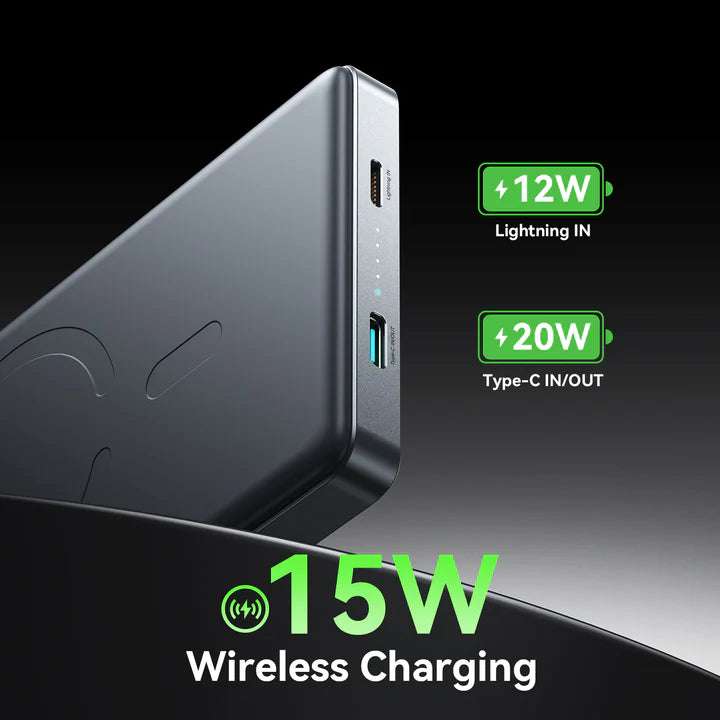 JR-PBM08 Pro 20W magnetic wireless power bank 10000mAh باور بانك جيروم
