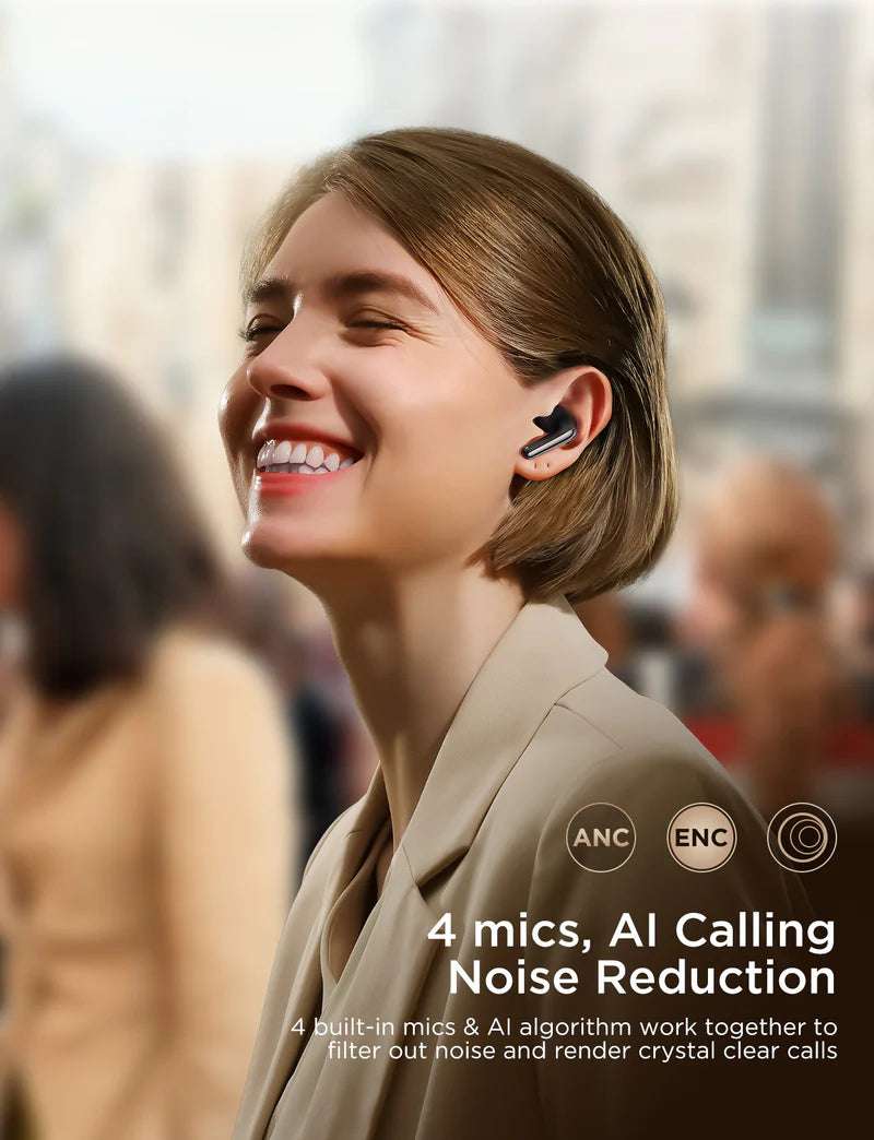 JR-FN1 Joyroom Funpods True Wireless Earbuds - سماعات JR-FN1 Joyroom Funpods اللاسلكية | أسود / أبيض