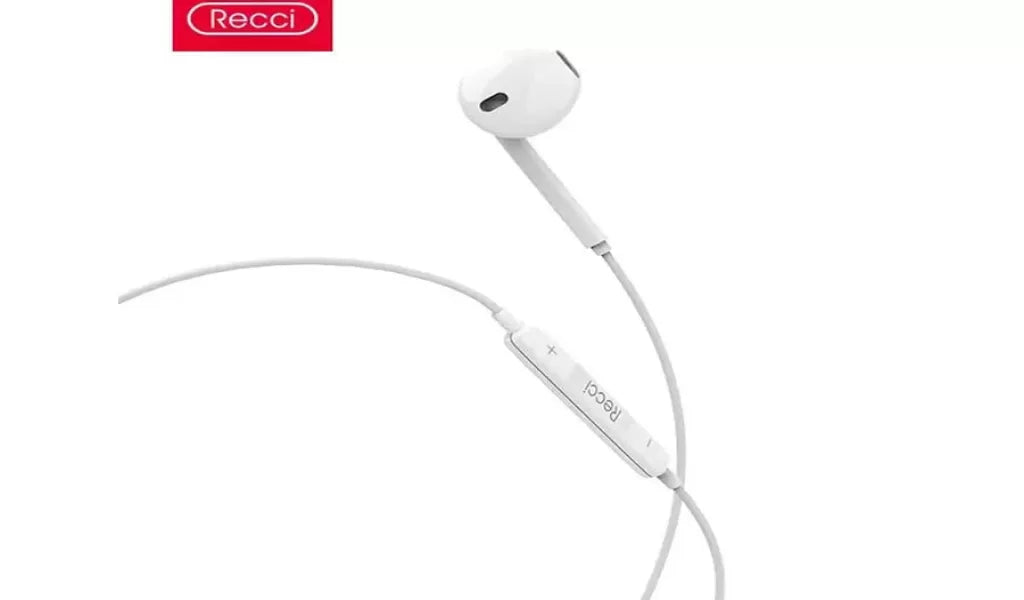 Recci Wired Earphone Shocked Bass Effect- REP-L15