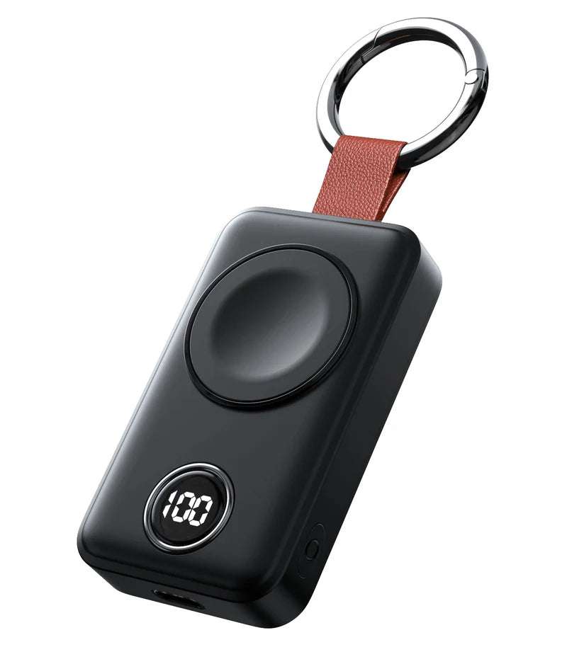 JR-WQW01 Portable Wireless Charger 2000mAh | Black - شاحن لاسلكي محمول JR-WQW01 بسعة 2000mAh | أسود