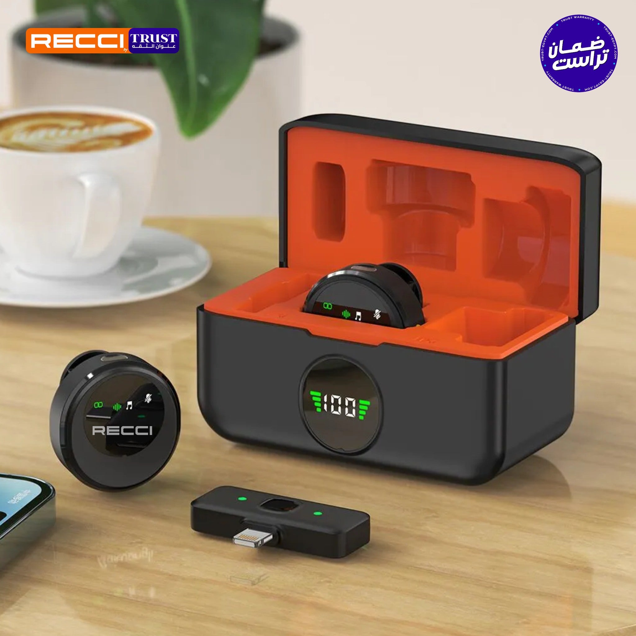 Recci Wireless lavalier Enc Microphone RA39