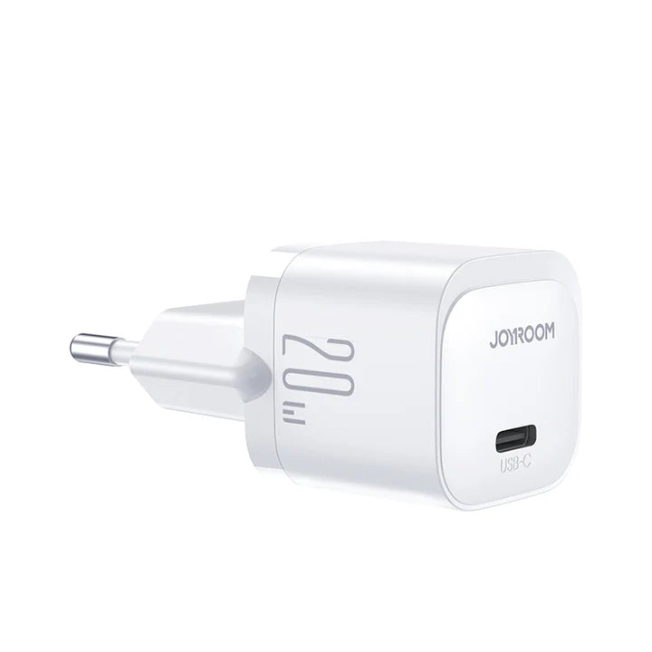 Mini charger Joyroom USB C 20W PD JR-TCF02 white شاحن جوي روم سريع