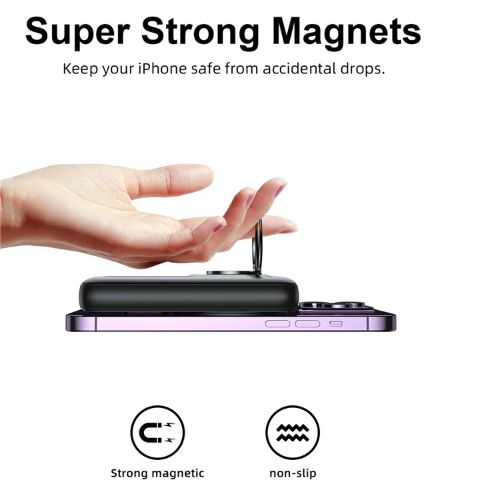 JR-W050 20W Magnetic Wireless Power Bank 10000mAh باور بانك جوي روم