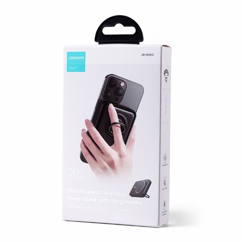 JR-W050 20W Magnetic Wireless Power Bank 10000mAh باور بانك جوي روم
