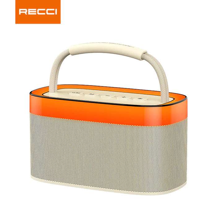 Recci RSK-W40 Phantom Wireless Bluetooth Speaker HIFI RGB Atmosphere Light 16W - مكبر صوت لاسلكي بتقنية البلوتوث من Recci ، إضاءة جو RGB عالية الدقة 16 واط