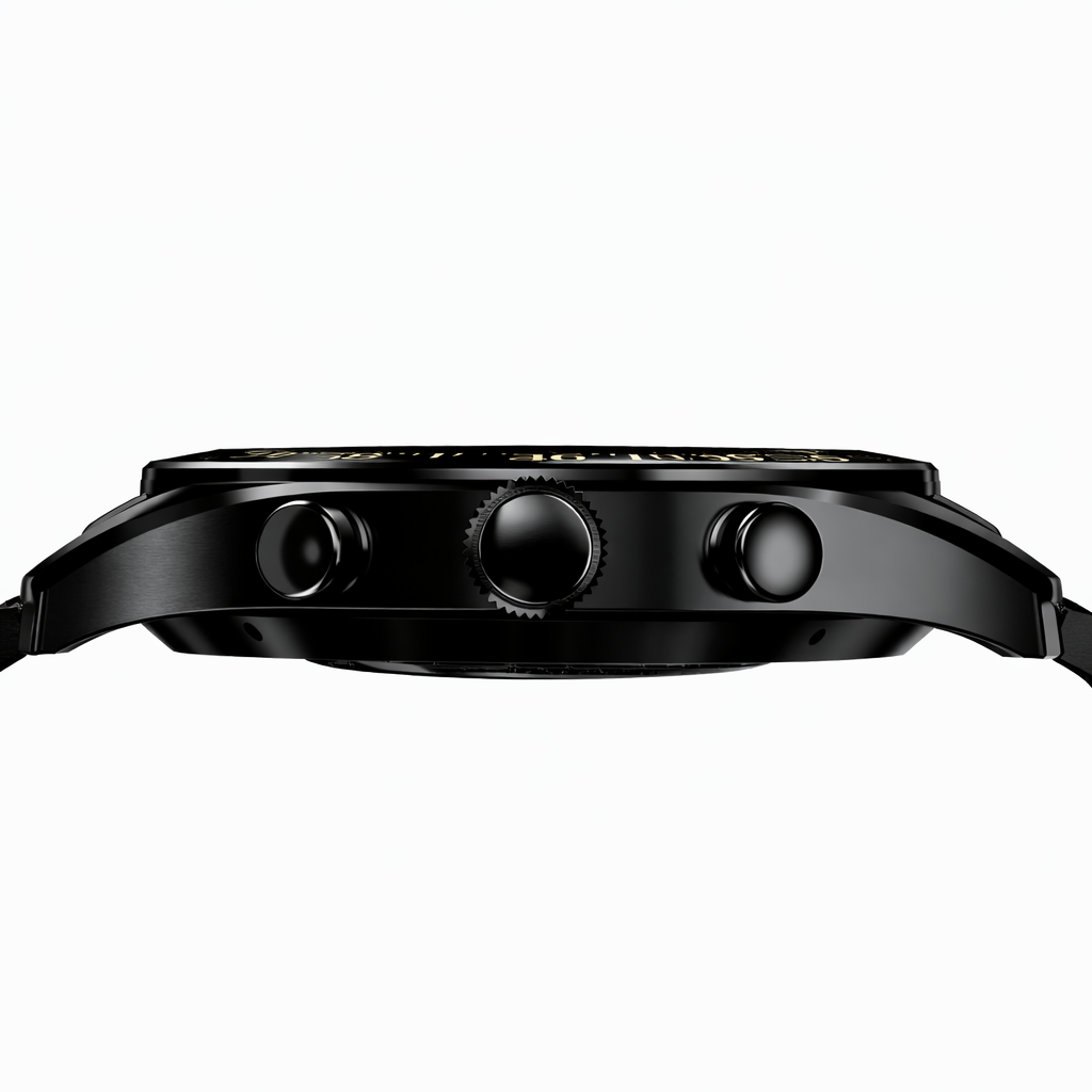 Recci Smart Watch RA43 - BLACK / SILVER