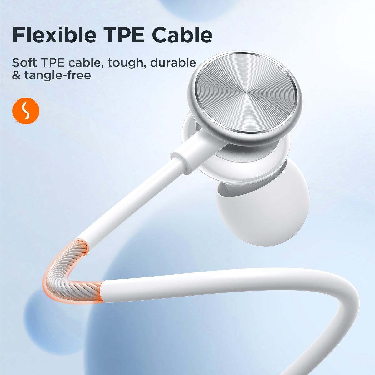 JOYROOM JR-EW03 3.5mm In-Ear Metal Wired Earphone