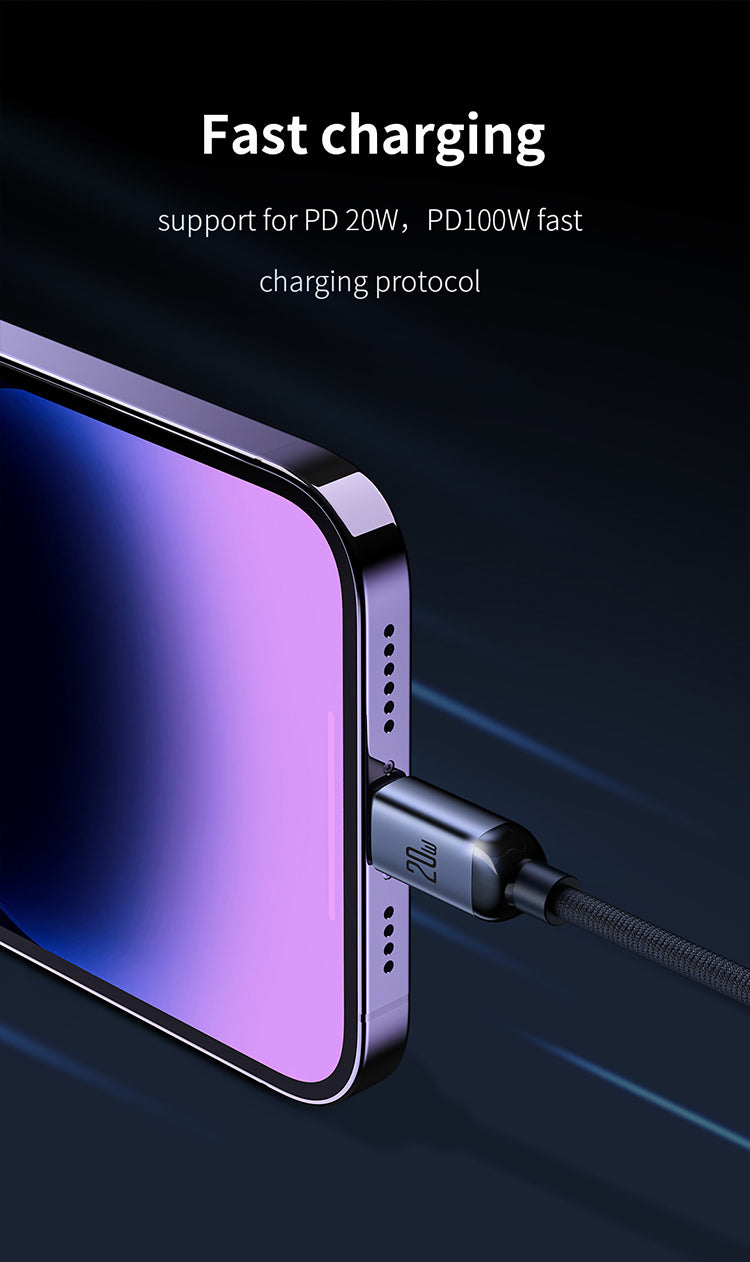 RECCI RS09CC CRYSTAL FAST CHARGING DATA CABLE