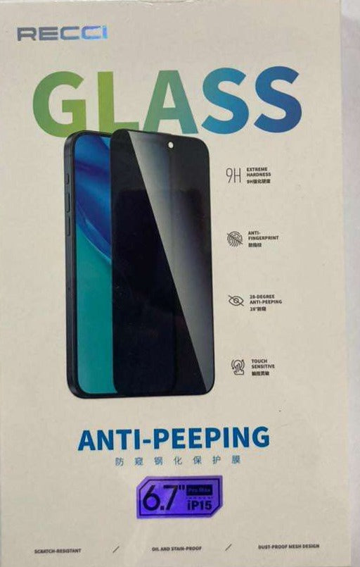 IPhone15  Privacy  tempered  film  iP 15 Pro Max  RSP - A19AP