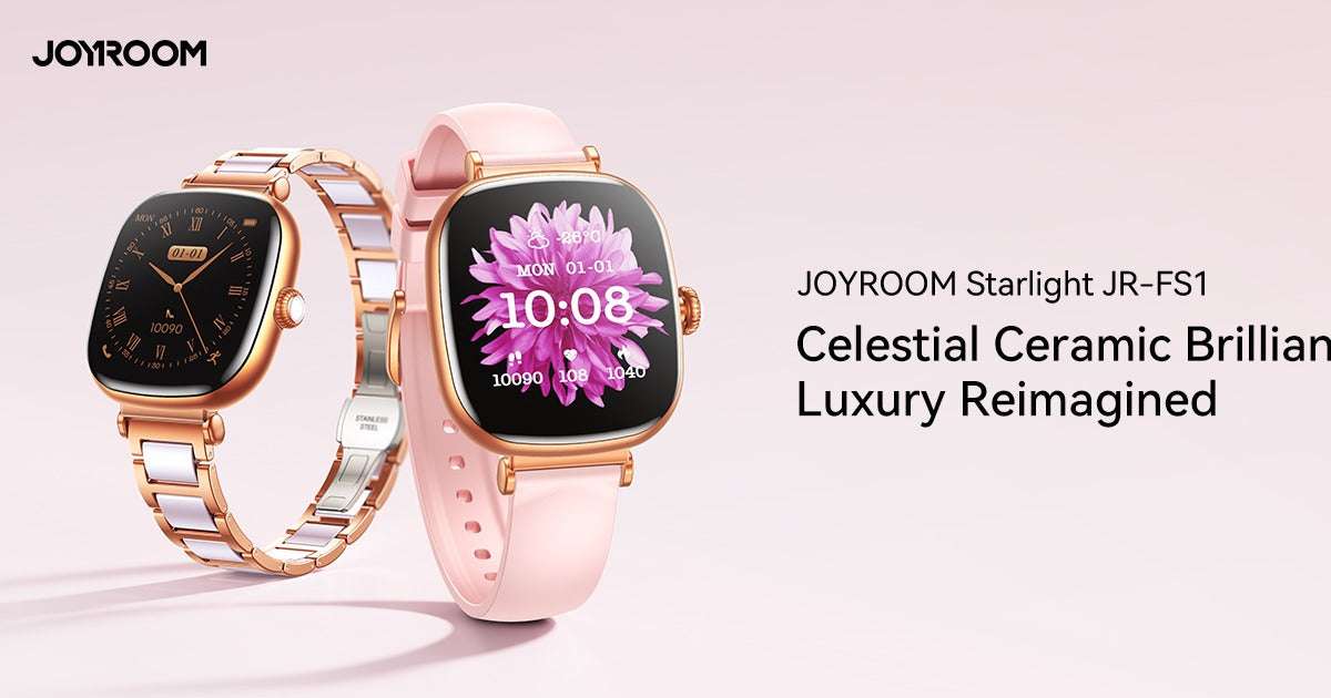 JR-FS1 Lady Smart Watch (Answer/Make Call) - ساعة JR-FS1 الذكية للسيدات (الرد على المكالمات/إجراؤها)