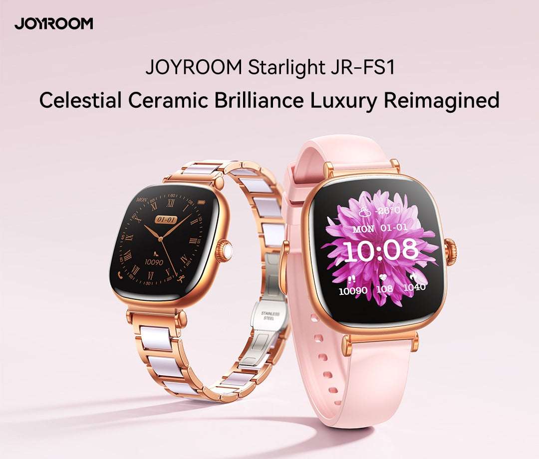 JR-FS1 Lady Smart Watch (Answer/Make Call) - ساعة JR-FS1 الذكية للسيدات (الرد على المكالمات/إجراؤها)