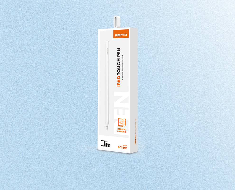 RCS-S07 Magnetic Stylus Pen | White - قلم  المغناطيسي | أبيض