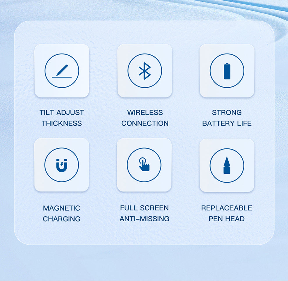 RCS-S07 Magnetic Stylus Pen | White - قلم  المغناطيسي | أبيض