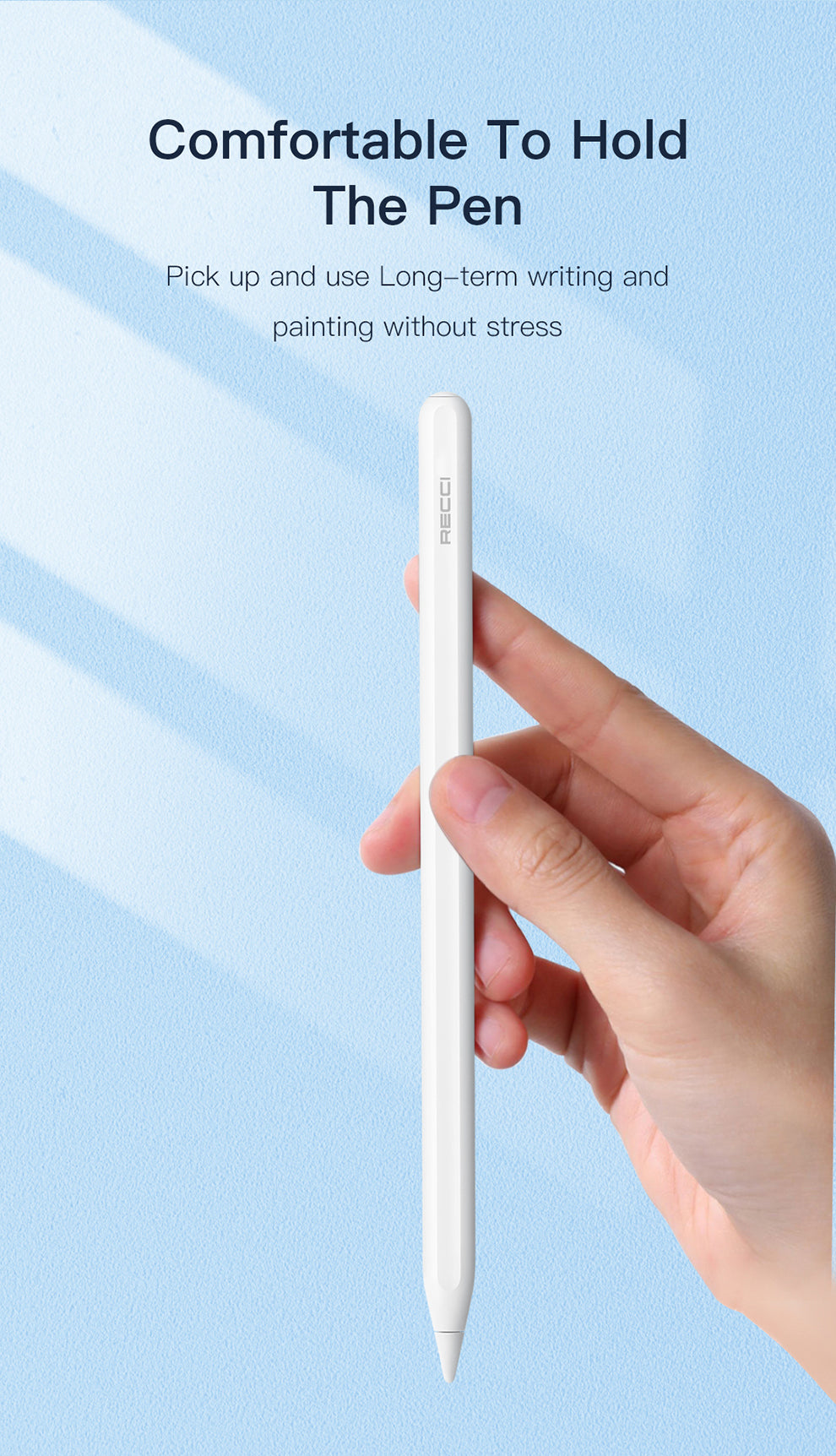 RCS-S07 Magnetic Stylus Pen | White - قلم  المغناطيسي | أبيض