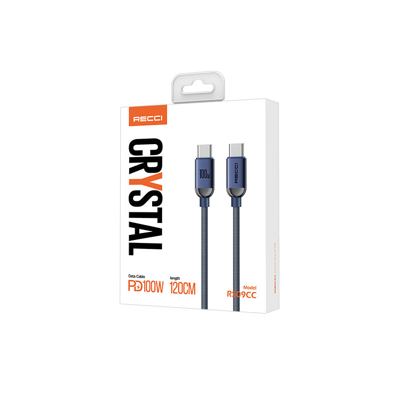 RECCI RS09CC CRYSTAL FAST CHARGING DATA CABLE