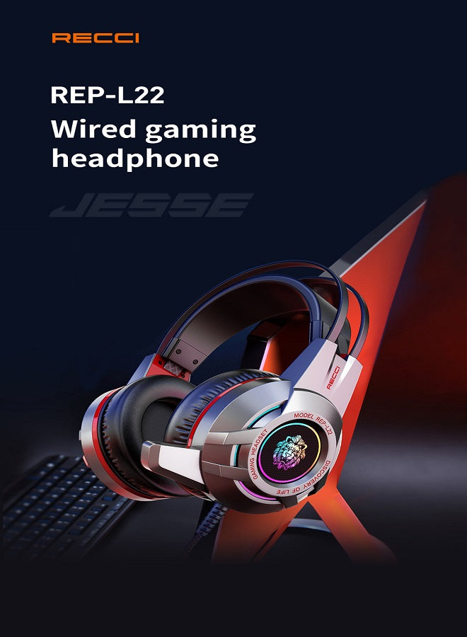 Recci Wired  Gaming  Headset REP-L22 - Trust Egypt