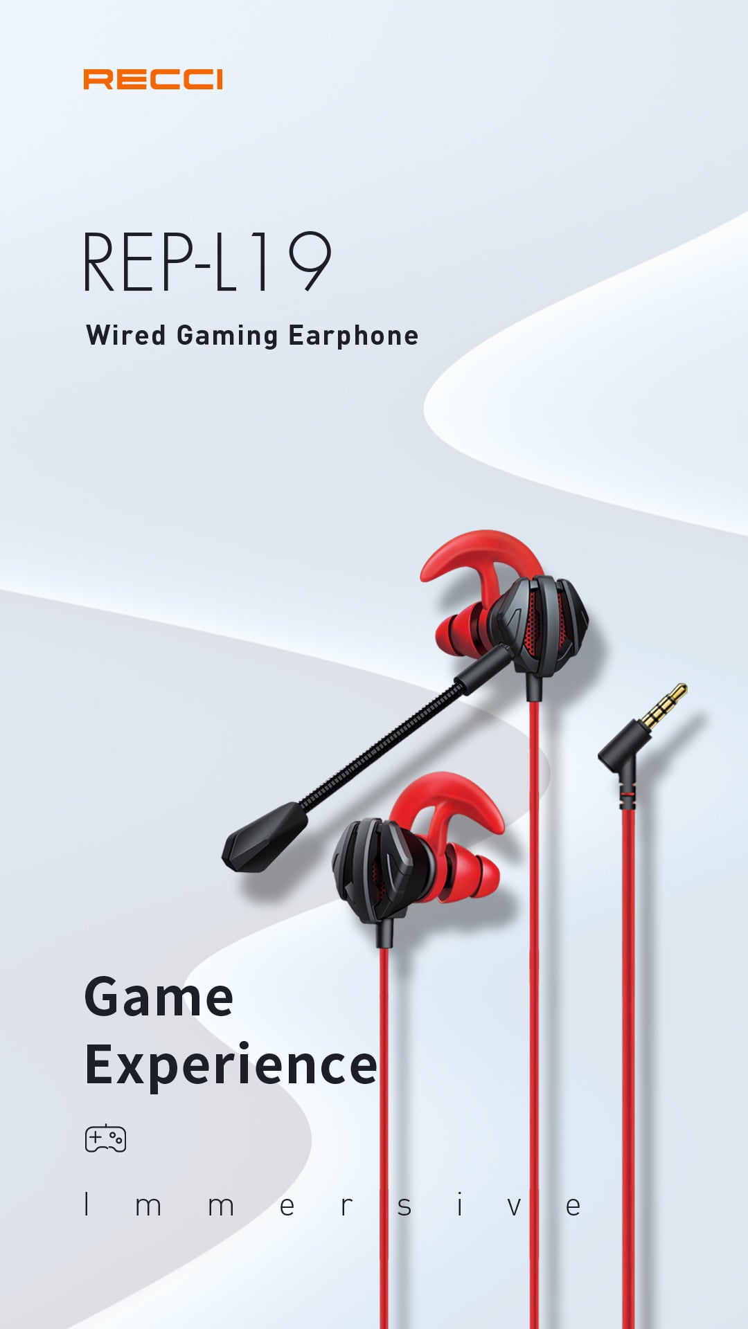 Recci Wired  Gaming  Headset REP-L19 - Trust Egypt