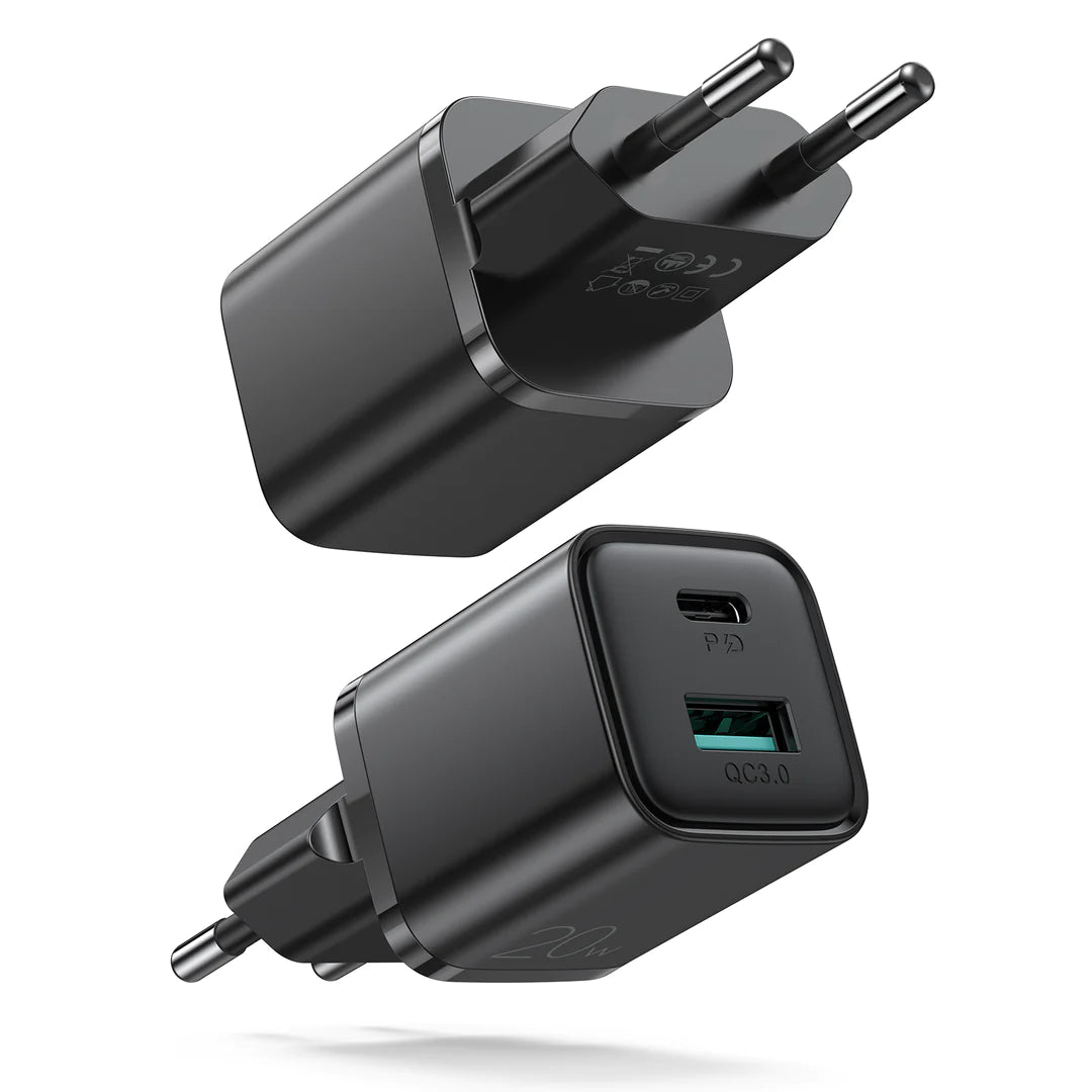 Joyroom L-QP207 Travel series 20W dual ports Mini fast charger