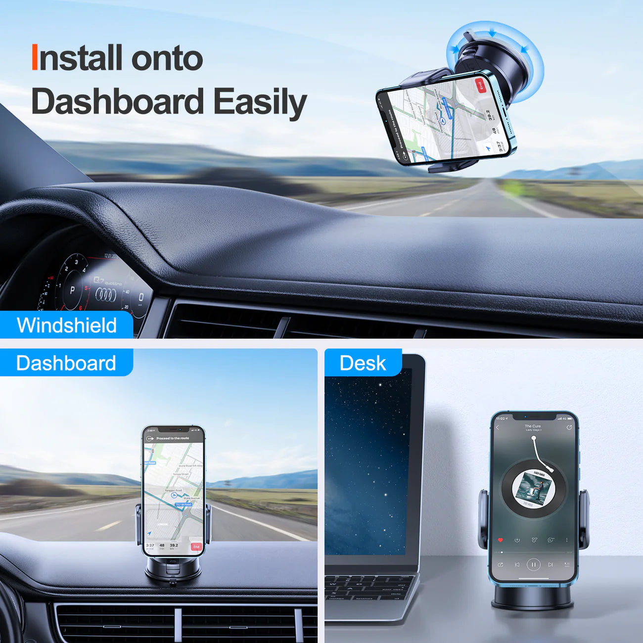 JR-ZS284 Car Phone Holder