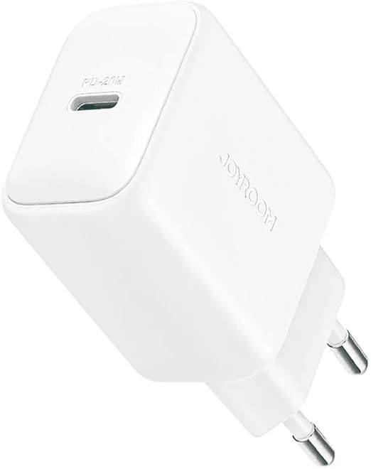 Joyroom JR-TCF20 PD20W Charger with 1m C to C Cable, White