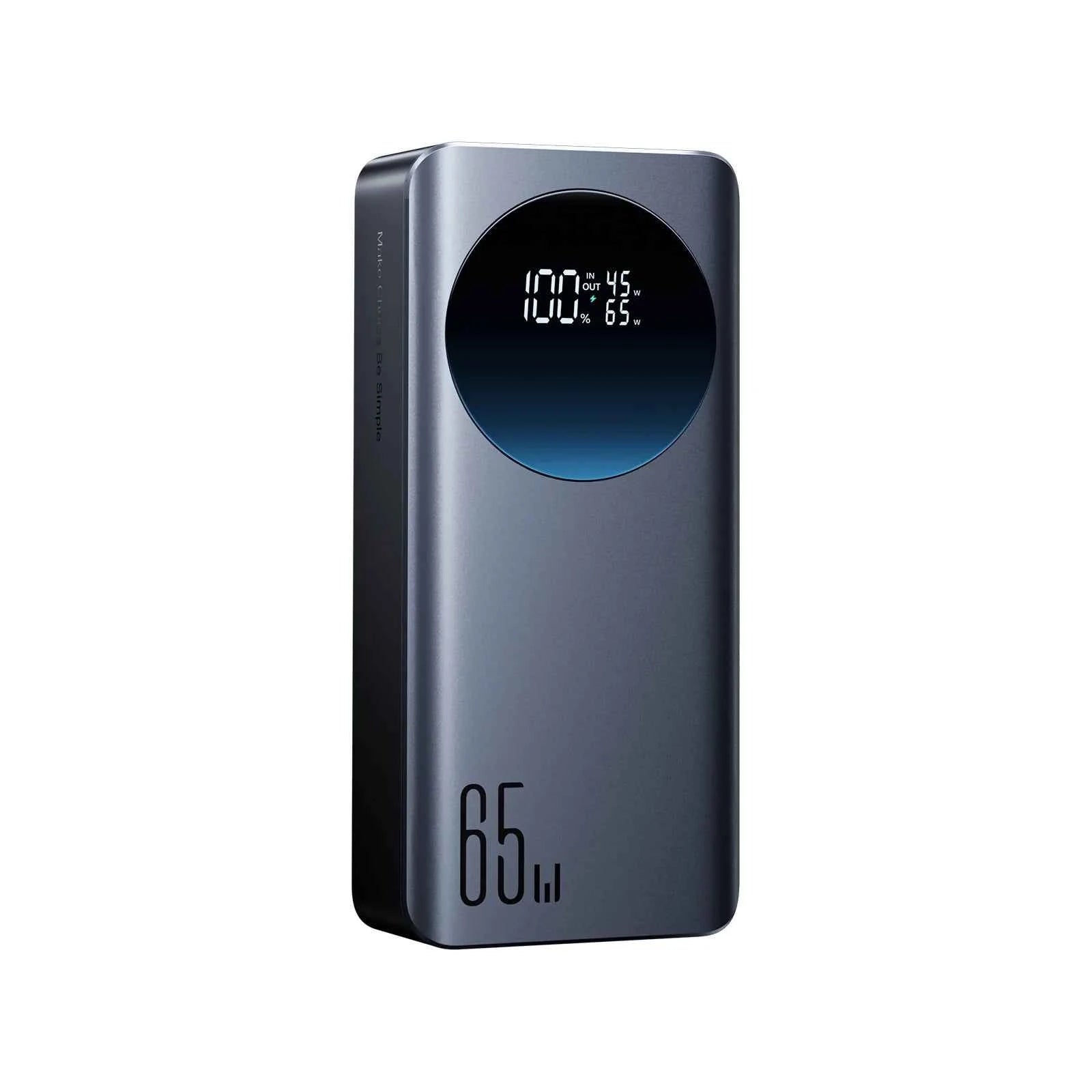 JR PBF05 Pro 65W Digital Display Fast Charging Power Bank 30000mAh