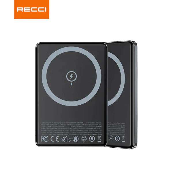 Recci ARMOR Wireless Magnetic Power Bank PD20W RPB-W20