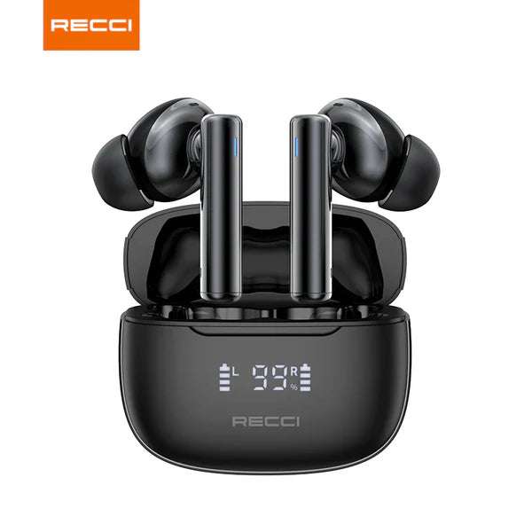 Recci Warrior Wireless Bluetooth 5.3 In-Ear Airpods REP-W77   سماعات أذن بلوتوث لاسلكية ريتشي