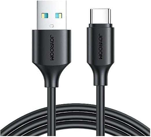SA26 Flash-Charge Fast Charging Data Cable 1m | Black - سلك بيانات وشحن سريع SA26 Flash-Charge بطول 1 متر | أسود
