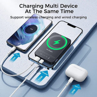 JR-W020 20W magnetic wireless power bank 10000mAh