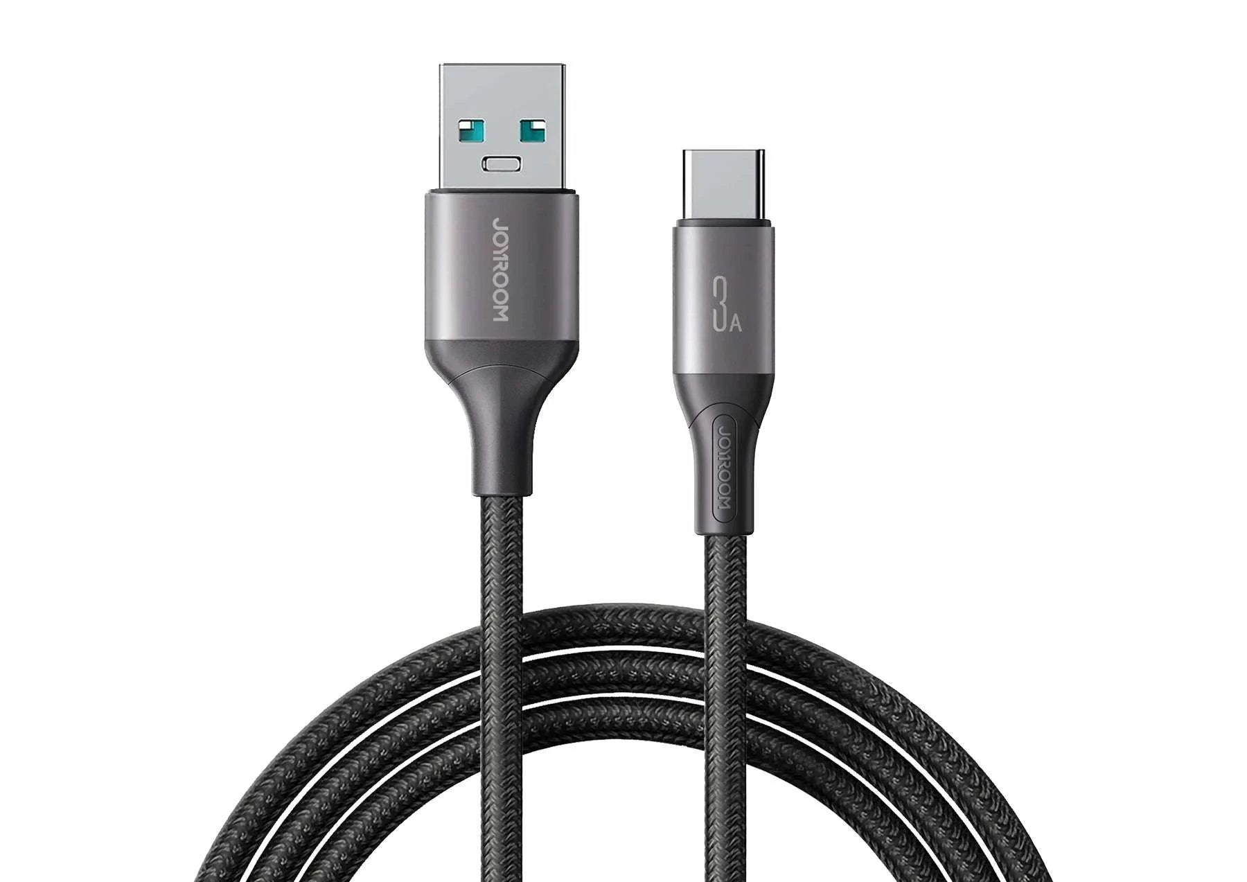 S-A28 3A/30W/60W Fast Charging Data Cable (Type c/Lighting) 1M