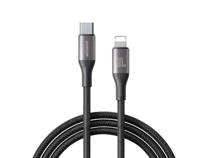 S-A28 3A/30W/60W Fast Charging Data Cable (Type c/Lighting) 1M