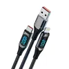 RECCI RTC-P21CC PD 100W TYPE-C TO TYPE-C FAST CHARGING CABLE 1.2M - BLACK