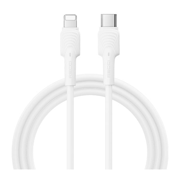 Recci RTC-N26CL Data Cable Type-C to Lightning Cable PD 27W 6 Month Warranty