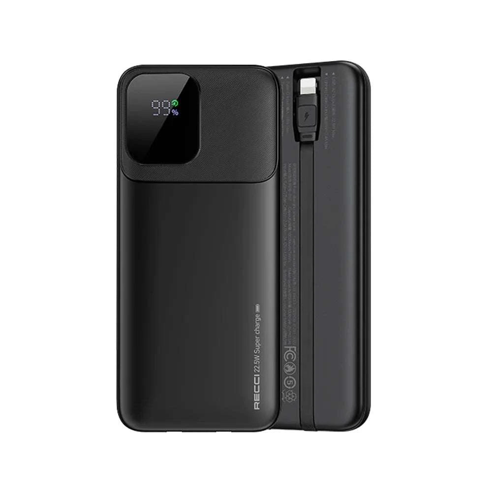 Recci RPB-P67 Black Power Bank