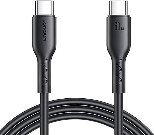 SA26 Flash-Charge Fast Charging Data Cable 1m | Black - سلك بيانات وشحن سريع SA26 Flash-Charge بطول 1 متر | أسود
