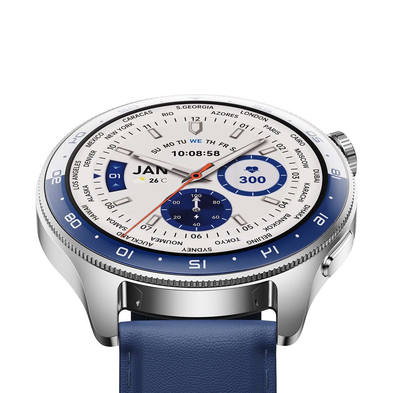 Classic Series JR-FC3 Smart Watch (Answer/Make Call) - ساعة ذكية JR-FC3 من السلسلة الكلاسيكية (الرد على المكالمات/إجراؤها)