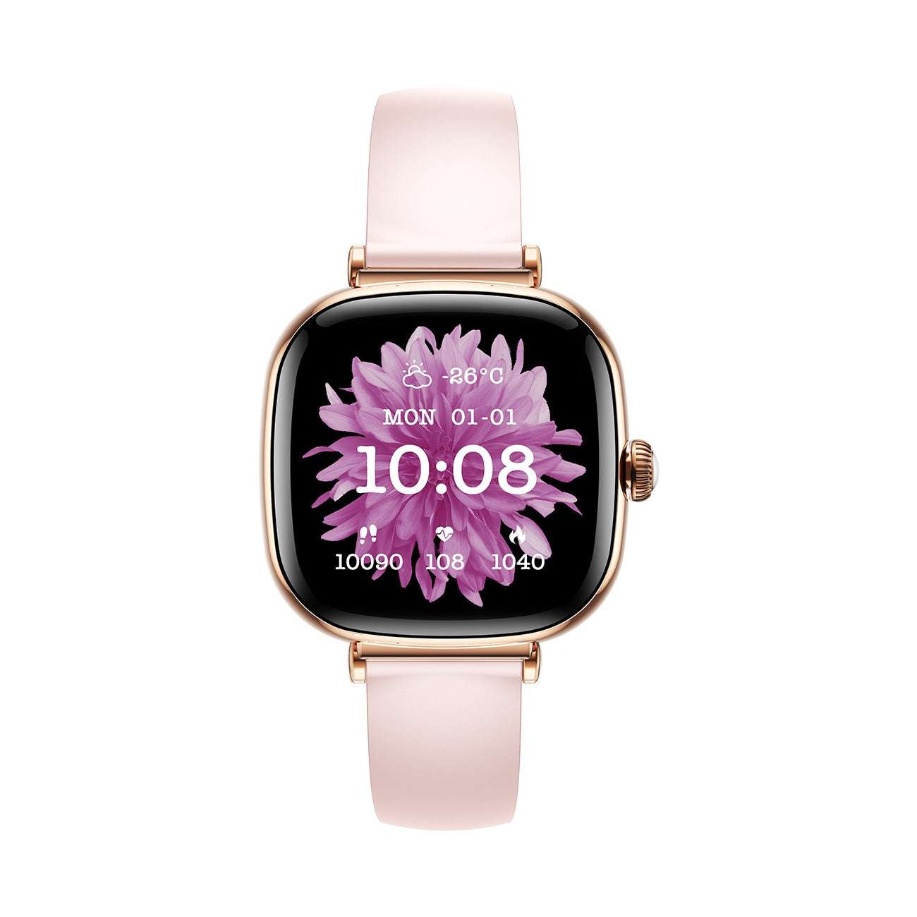 JR-FS1 Lady Smart Watch (Answer/Make Call) - ساعة JR-FS1 الذكية للسيدات (الرد على المكالمات/إجراؤها)