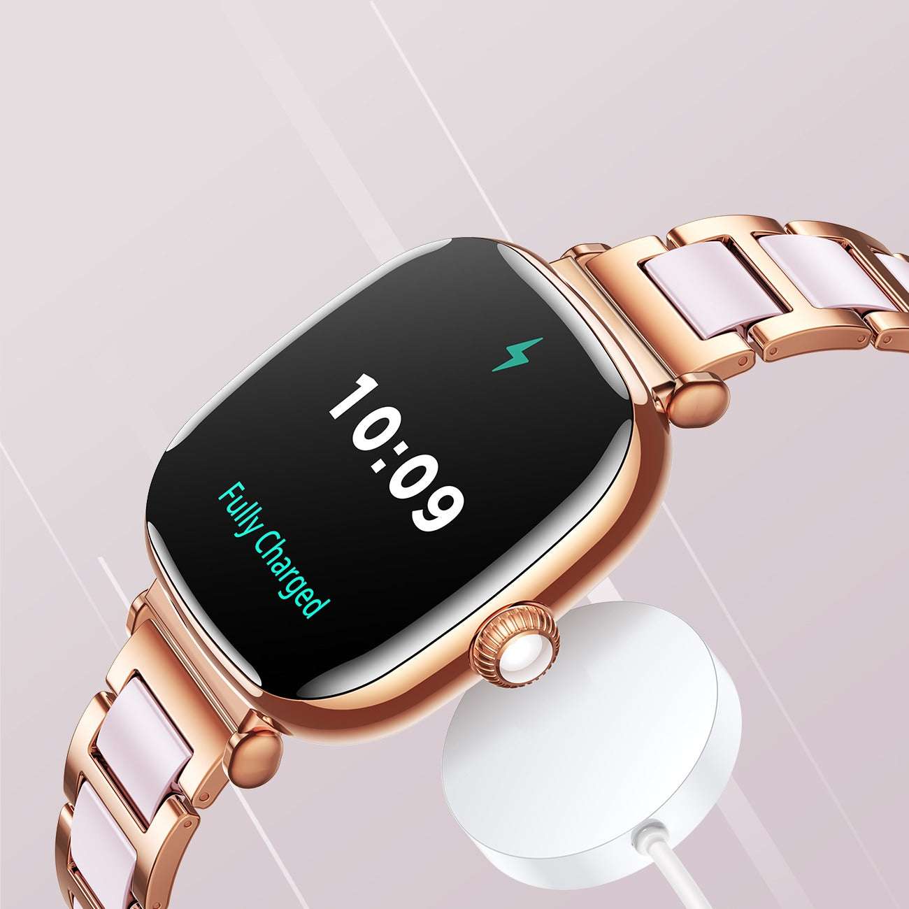 JR-FS1 Lady Smart Watch (Answer/Make Call) - ساعة JR-FS1 الذكية للسيدات (الرد على المكالمات/إجراؤها)