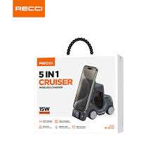 Recci 5 in 1 Cruiser Wireless Charger RCW-37