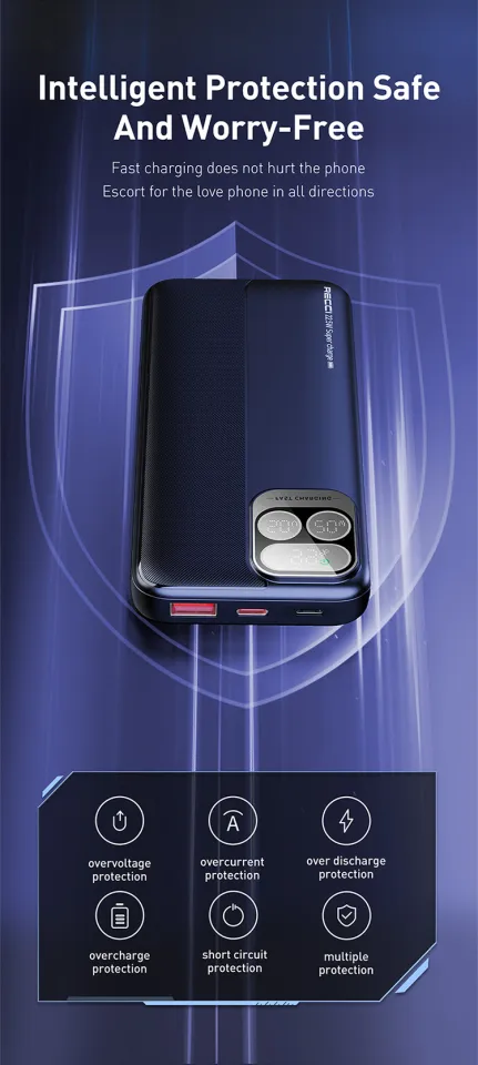 RECCI RPB-P36 22.5W + PD20W POWER BANK 10000MAH