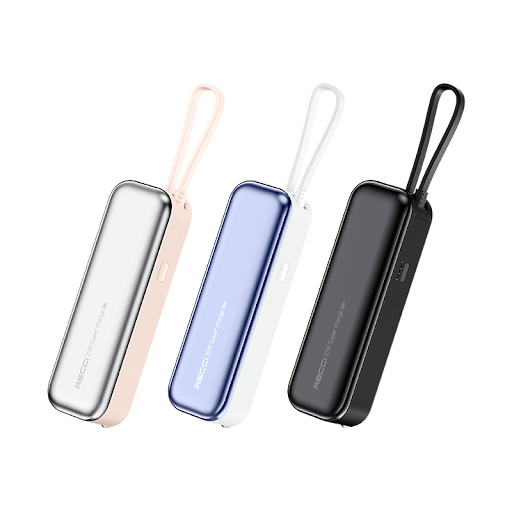 Recci RPB-A07 5000mAh Lipstick Mini Power Bank
