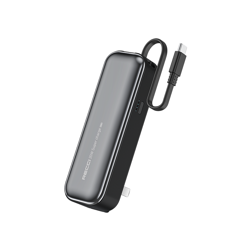Recci RPB-A07 5000mAh Lipstick Mini Power Bank